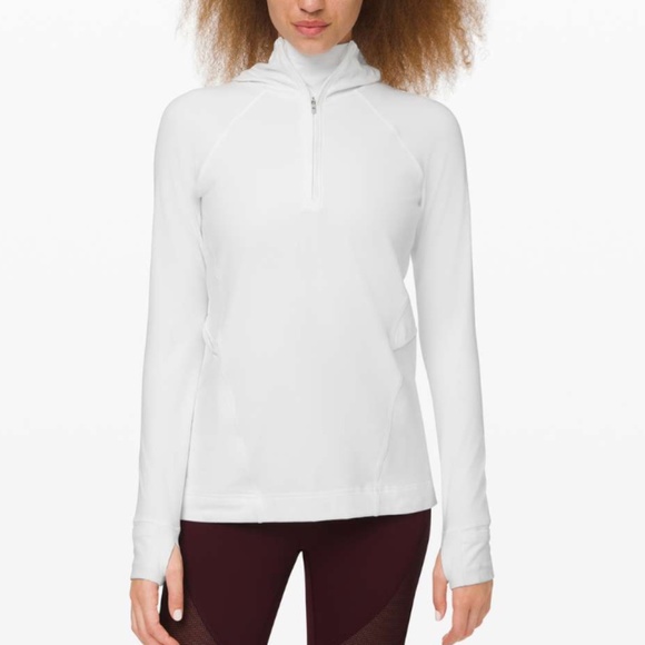 lululemon athletica Sweaters - warm stabilizer 1/2 zip hoodie